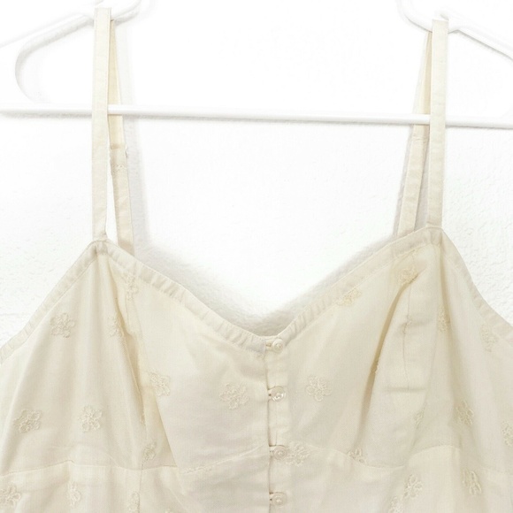 American Eagle Embroidered Mesh Babydoll Dress - Picture 3 of 8